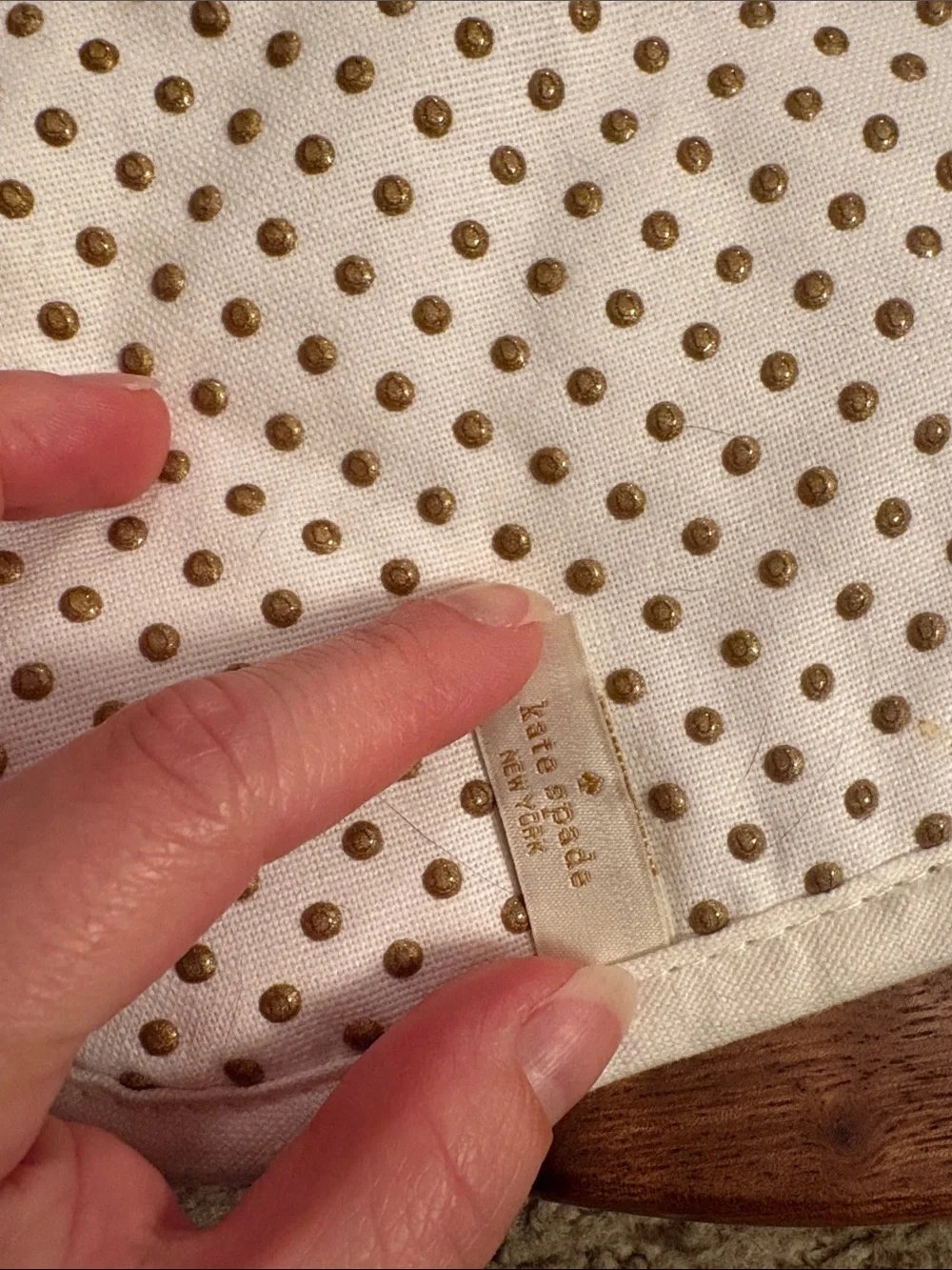 Kate Spade Christmas Themed Oven Mitt & Pot Holder